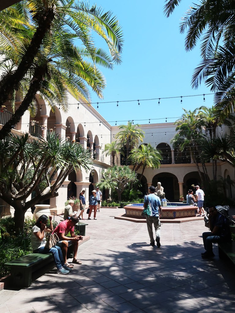 Balboa Park courtyard